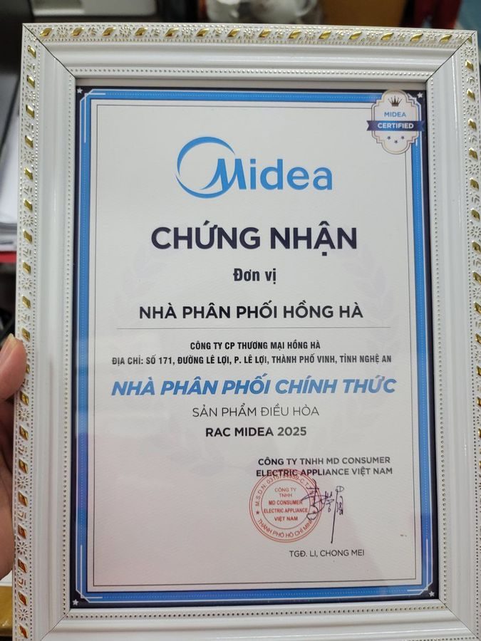 Nhà phân phối chính thức điều hòa RAC