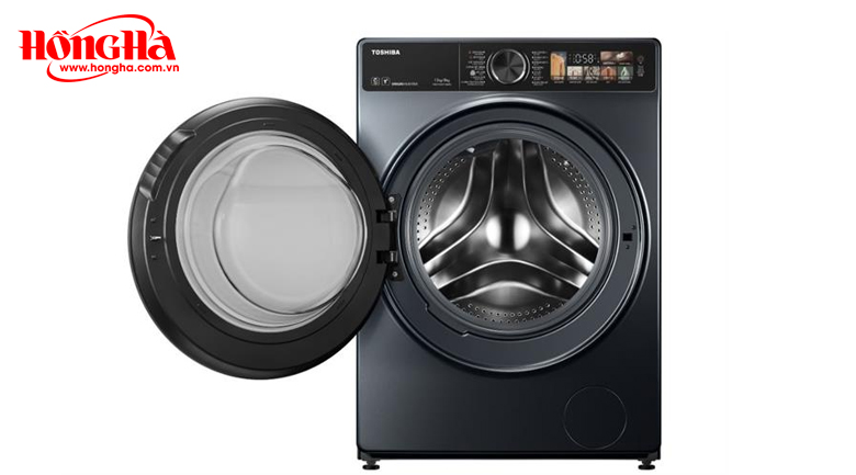 Máy giặt sấy Toshiba Inverter giặt 13 kg - sấy 8 kg TWD-T25BZP140MWV(MG)-1