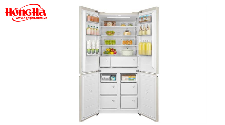 Tủ lạnh Toshiba Inverter 521 lít Multi Door GR-RF681WI-PGV(D4) 1