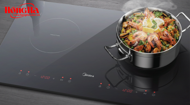 Bếp từ đôi Midea MC-ID358 1