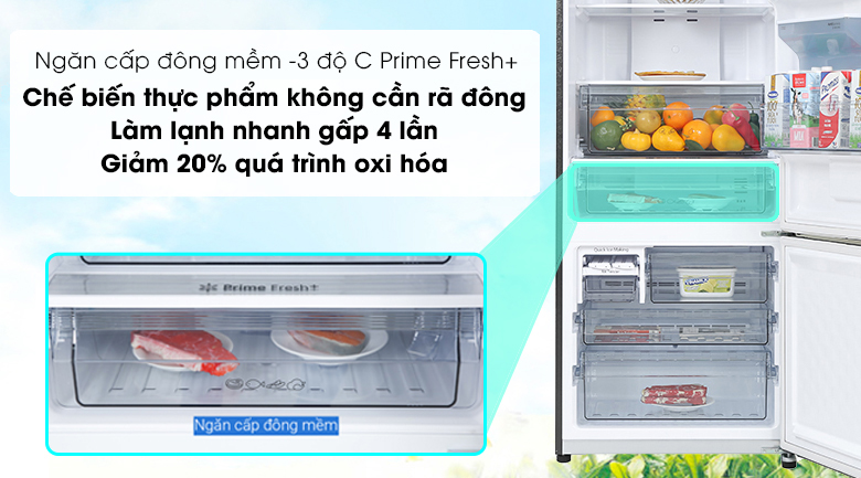 Tủ lạnh Panasonic 417L NR-BX471GPKV