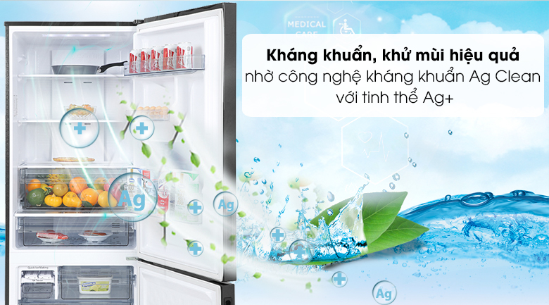 Tủ lạnh Panasonic 417L NR-BX471GPKV