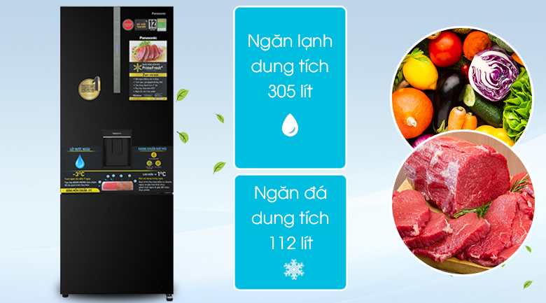 Tủ lạnh Panasonic 417L NR-BX471GPKV