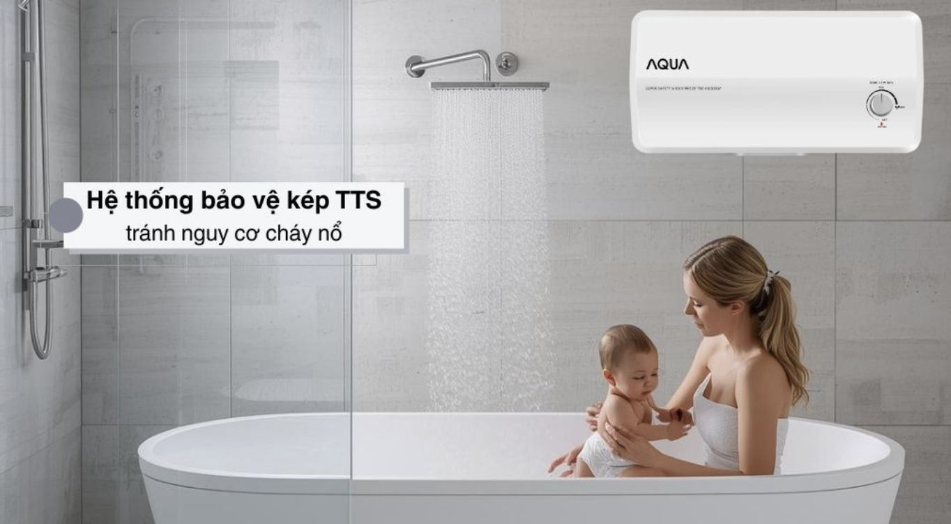 Bình nóng lạnh Aqua AES20H-SUPER 3