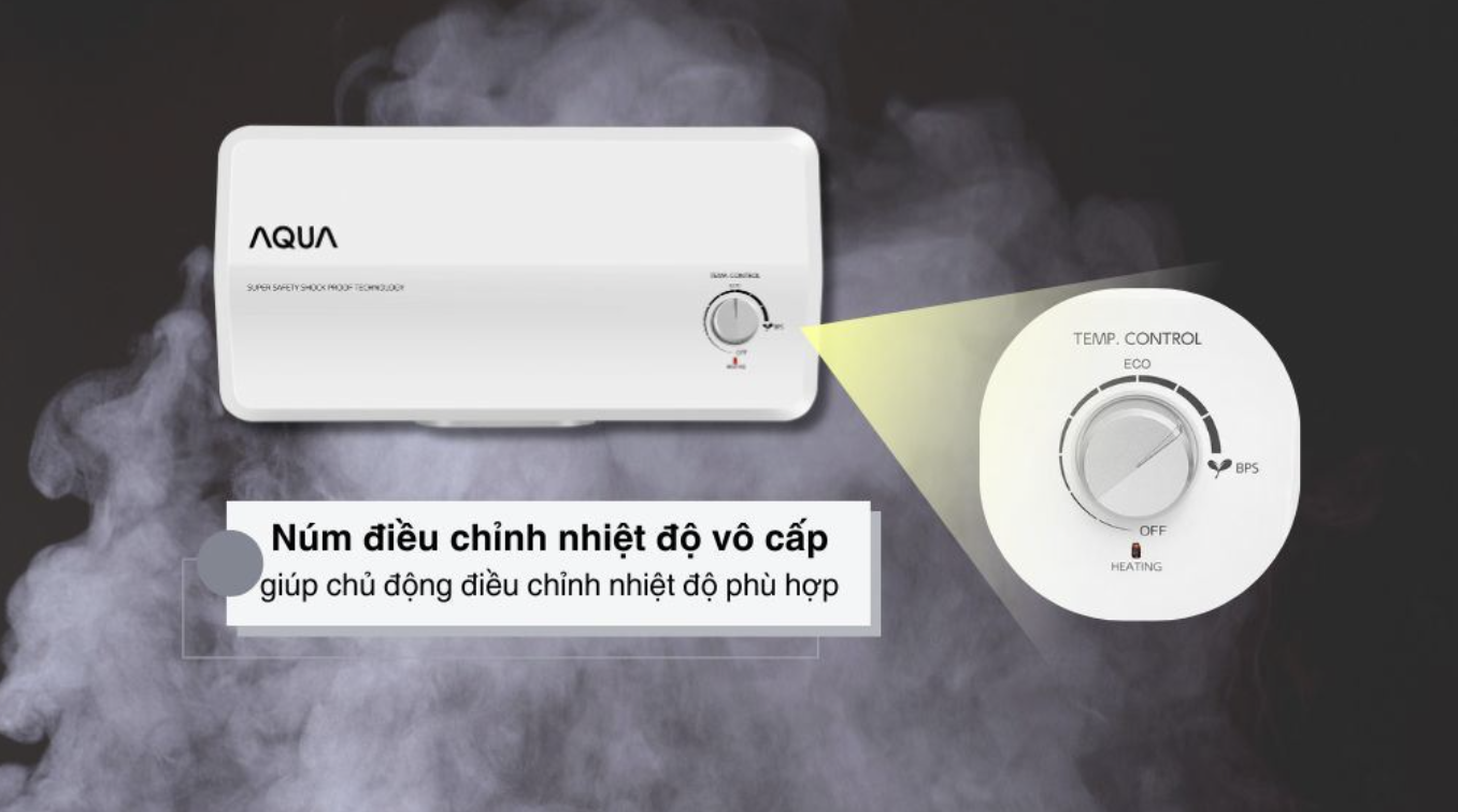 Bình nóng lạnh Aqua AES20H-SUPER 4