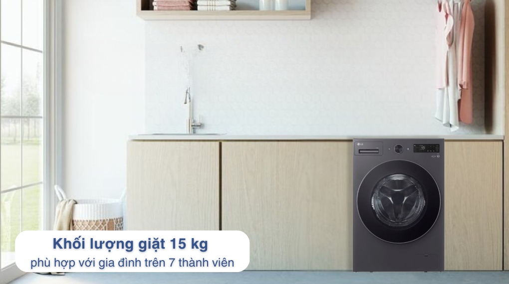 Máy giặt LG AI DD Inverter 15 kg F2515SNTG 1