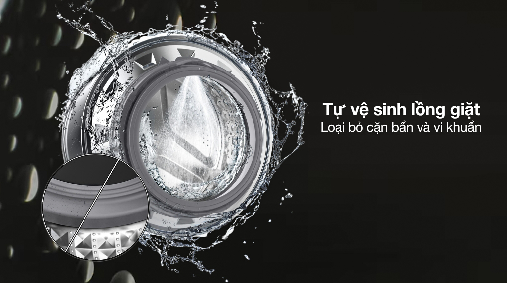 Máy giặt Samsung AI EcoBubble Inverter 12 kg WW12CGP44DSBSV 4