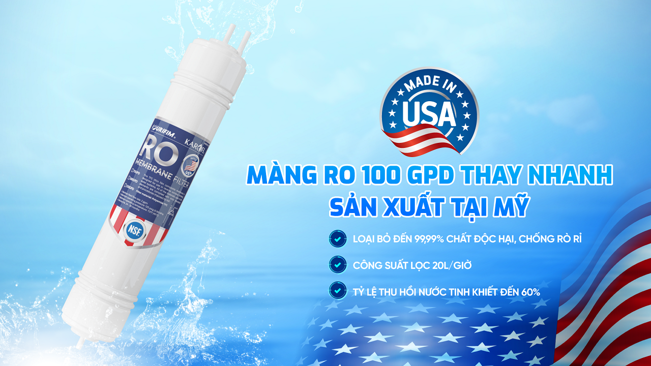 Máy lọc nước nóng lạnh Karofi KAD-D69 6