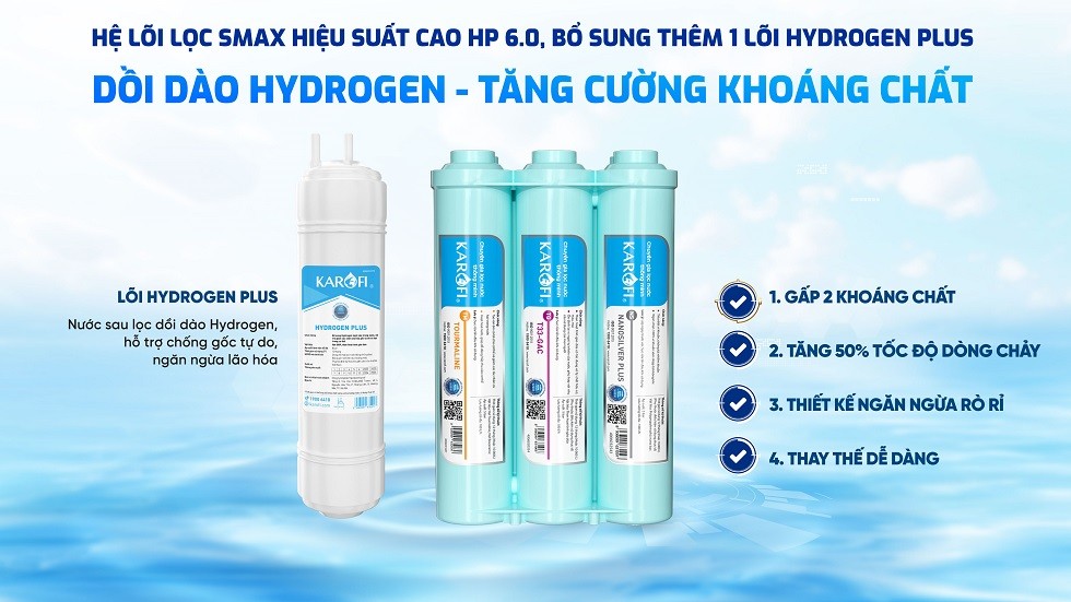 Máy lọc nước nóng lạnh Karofi KAD-D69 4