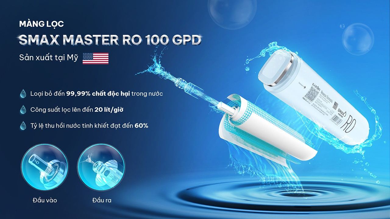 Máy lọc nước RO Karofi PLATINUM S22 5