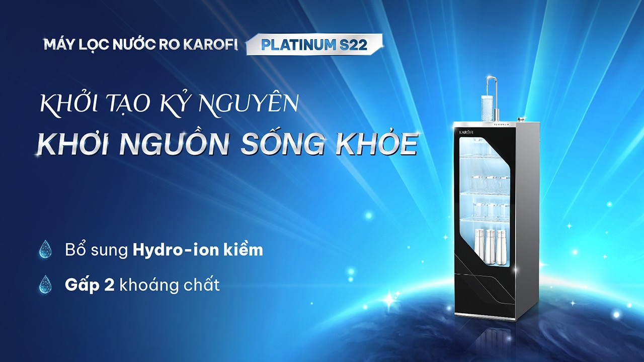 Máy lọc nước RO Karofi PLATINUM S22 1