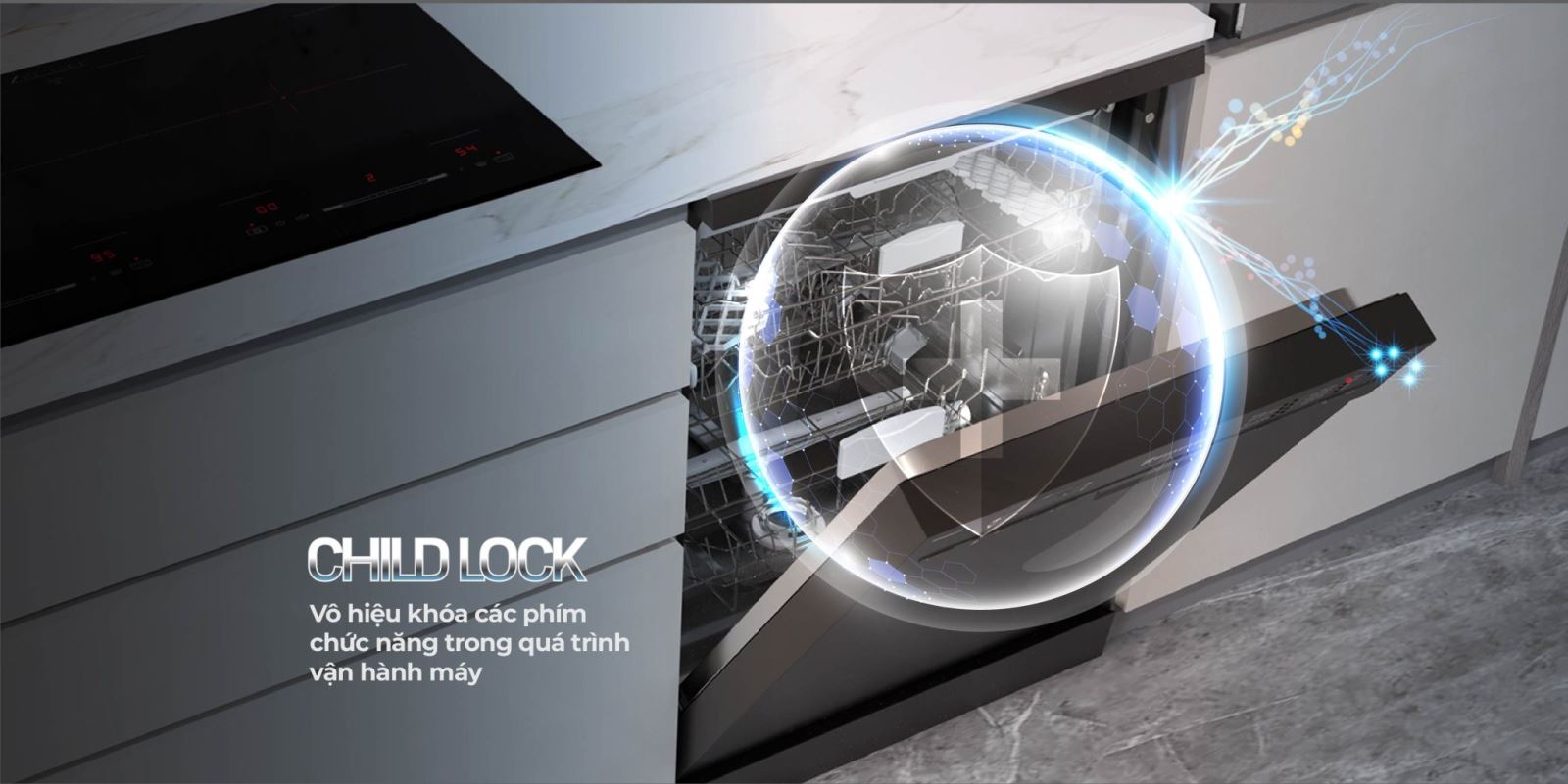 Máy rửa bát độc lâp Zemmer DZM85TB 6