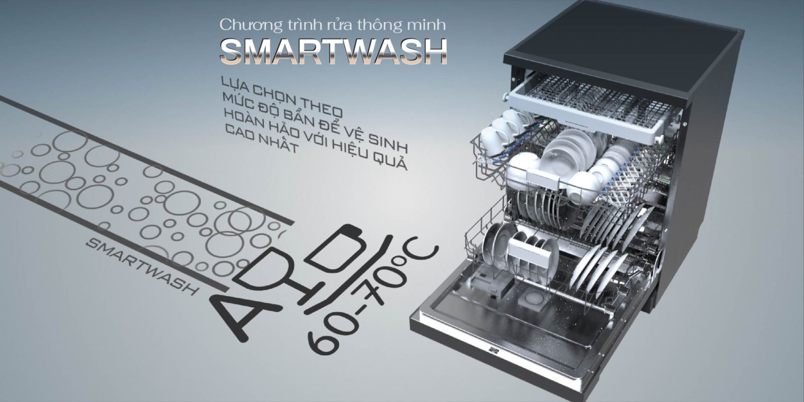 Máy rửa bát độc lâp Zemmer DZM85TB 3