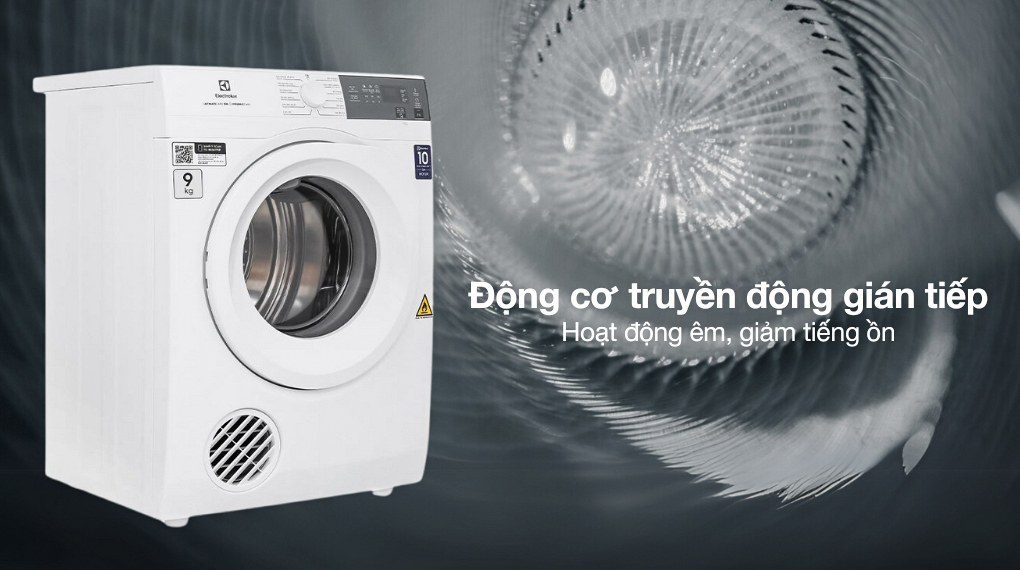 Máy sấy thông hơi Electrolux UltimateCare 9 kg EDV904H3WC-3