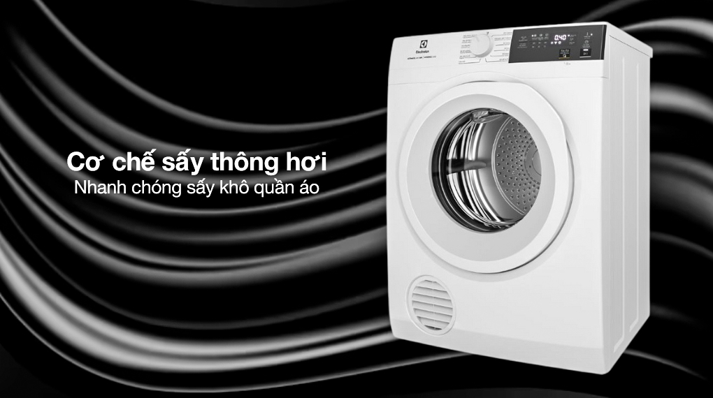 Máy sấy thông hơi Electrolux UltimateCare 9 kg EDV904H3WC-1