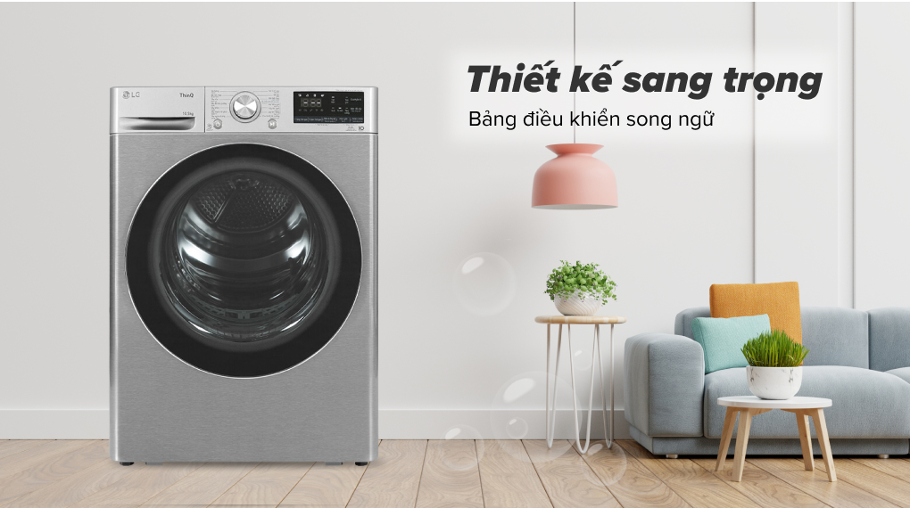Máy sấy bơm nhiệt LG 10.5 kg DVHP50P 3