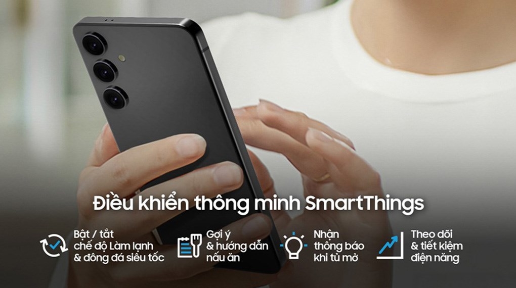 Tủ lạnh Samsung Inverter 655 lít Side By Side RS70F65Q3FSV 4
