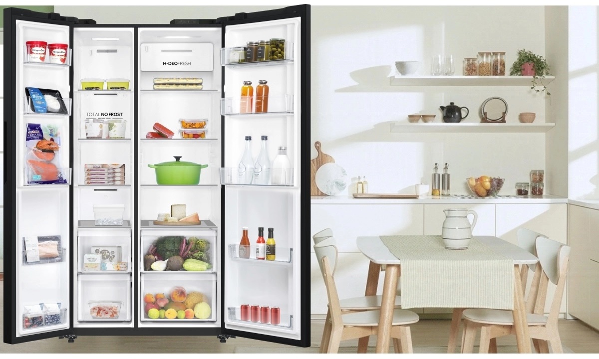 Tủ lạnh Aqua Inverter 646 lít AQR-S682XA(FS) 1