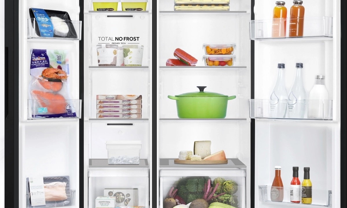 Tủ lạnh Aqua Inverter 646 lít AQR-S682XA(FS) 5