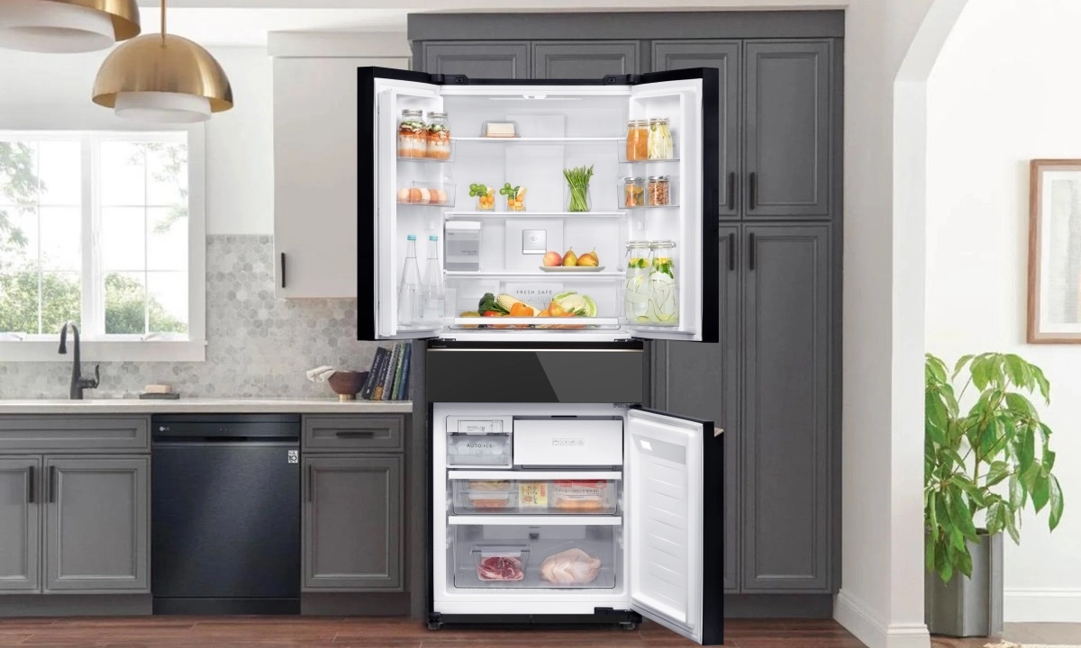 Tủ lạnh Panasonic Inverter 545 lít Multi Door NR-YW590XJKV 3