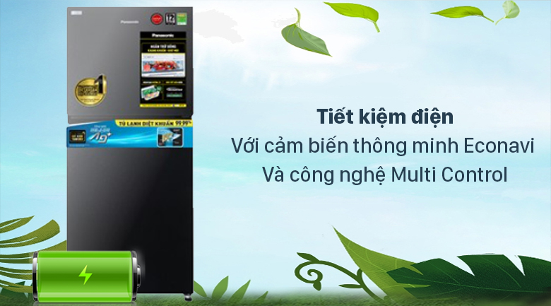 Tủ lạnh Panasonic NR-TV301VGMV